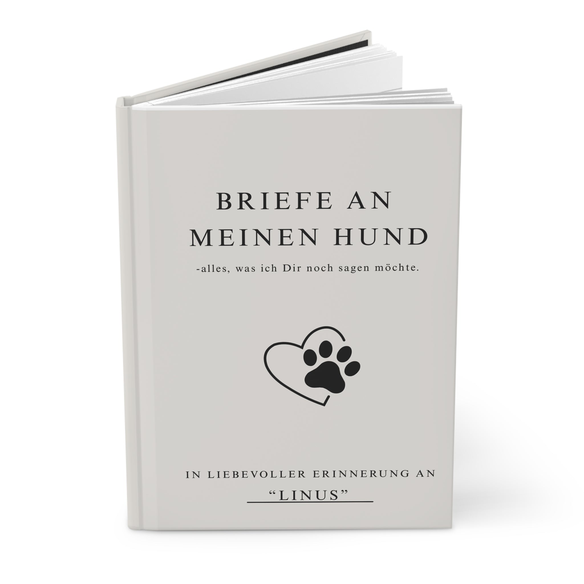 Erinnerungsjournal „Briefe an meinen Hund“